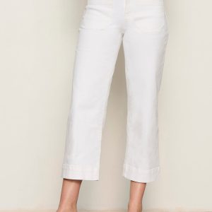 The Marine Jean Bleached White