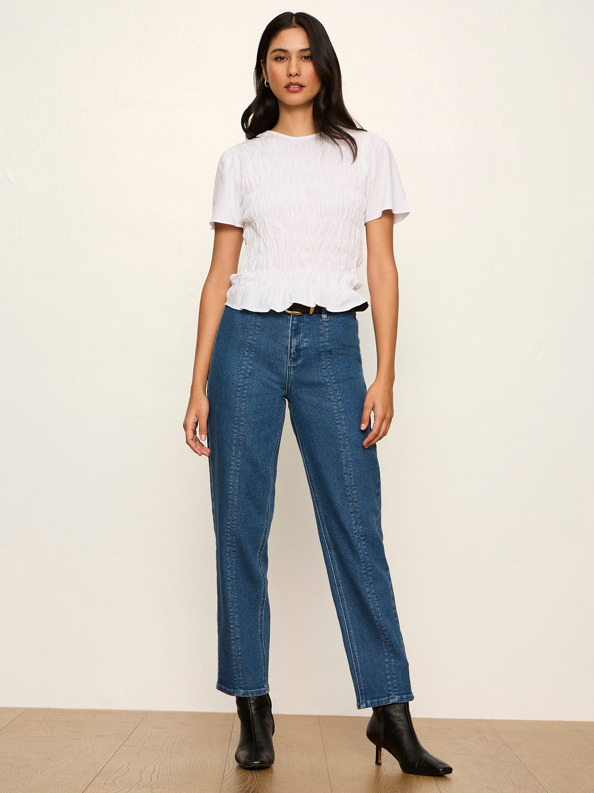 Nixie Slim Straight Ankle Jean Medium - Image 6