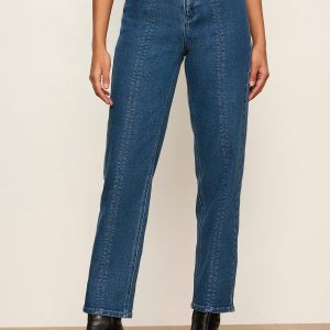 Nixie Slim Straight Ankle Jean Medium