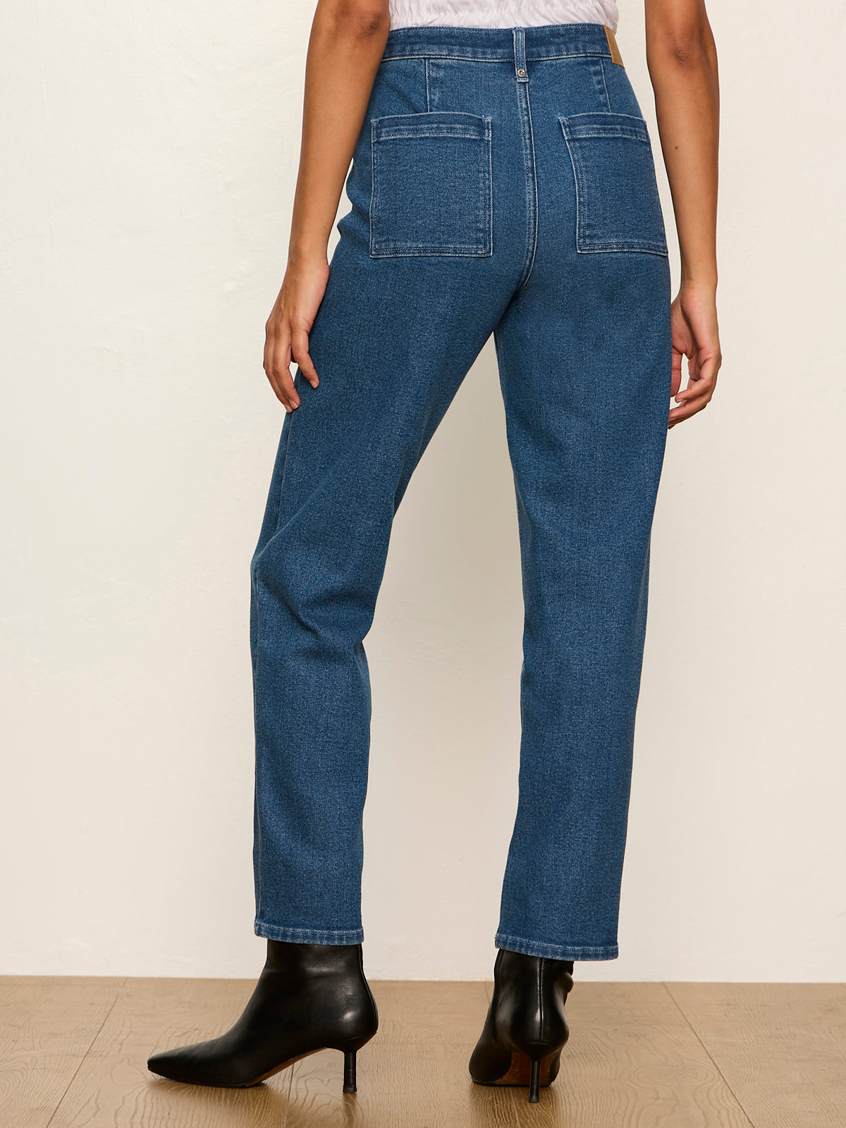 Nixie Slim Straight Ankle Jean Medium - Image 2
