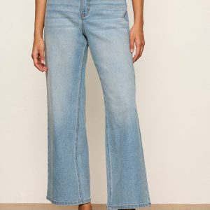 Ekara Crop Jean Light Wash