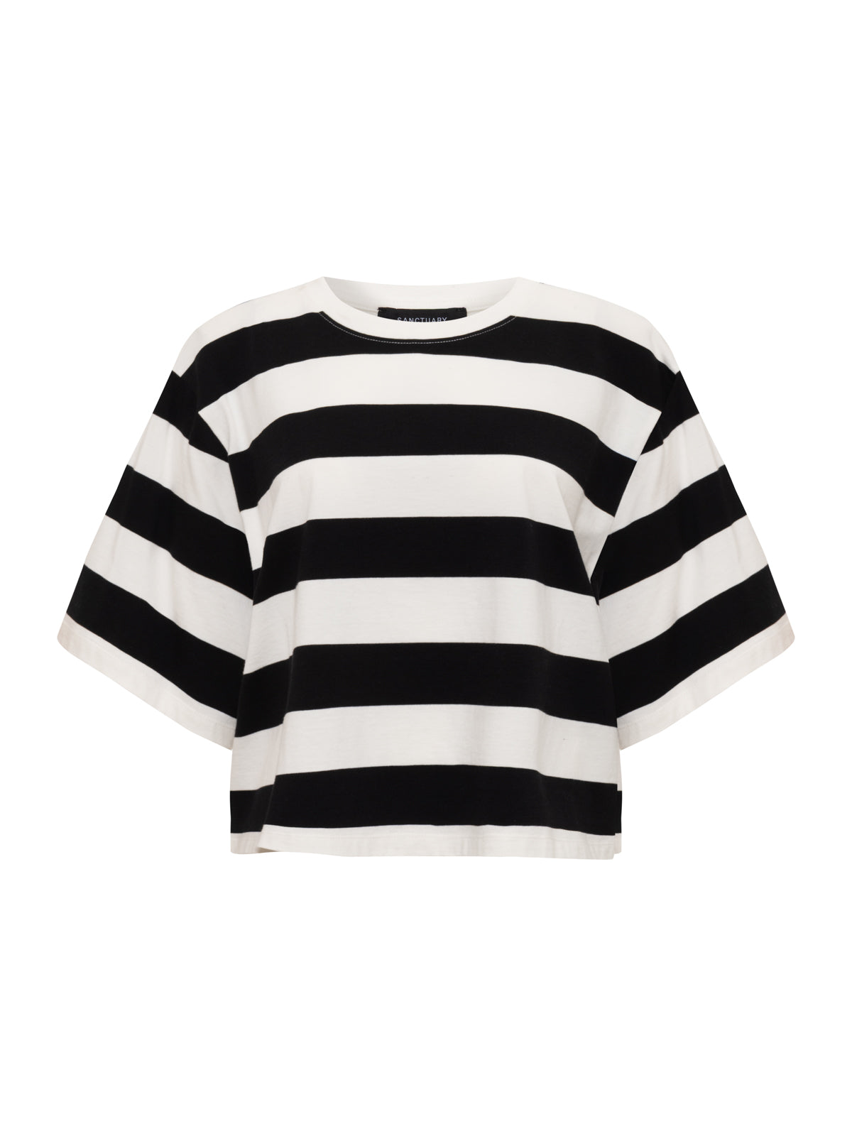 Belle Tee Chalk And Black - Image 6