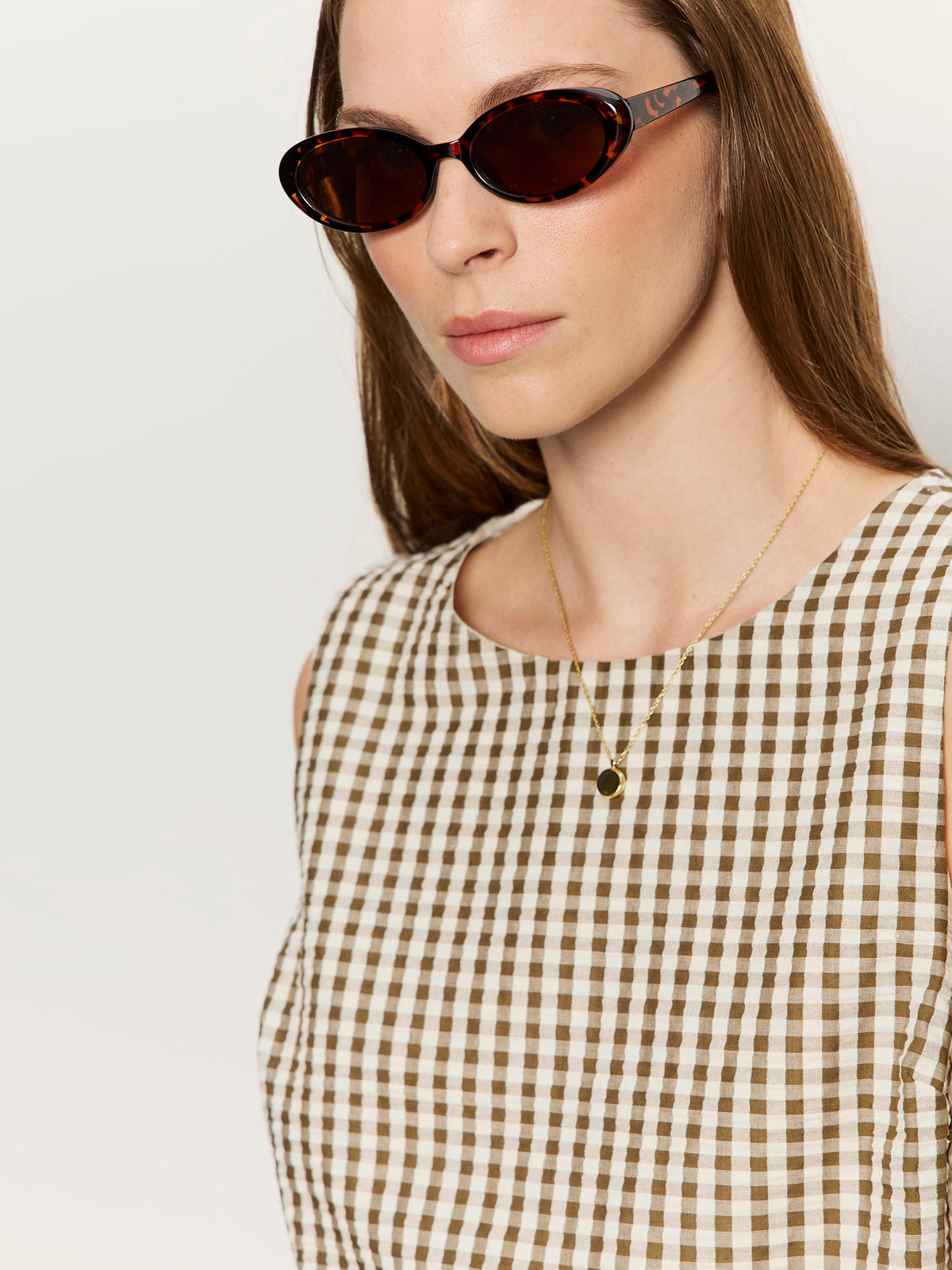 Better Days Gingham Shell Timber/Collagen Gingham - Image 7