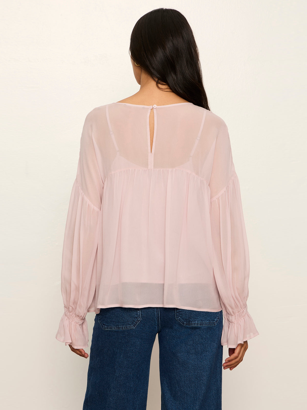Keepsake Volume Blouse Dried Petal - Image 2