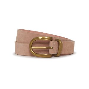 All Day Suede Belt Desert Pink