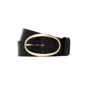 Endless Leather Belt Black