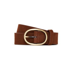Endless Suede Belt Whiskey