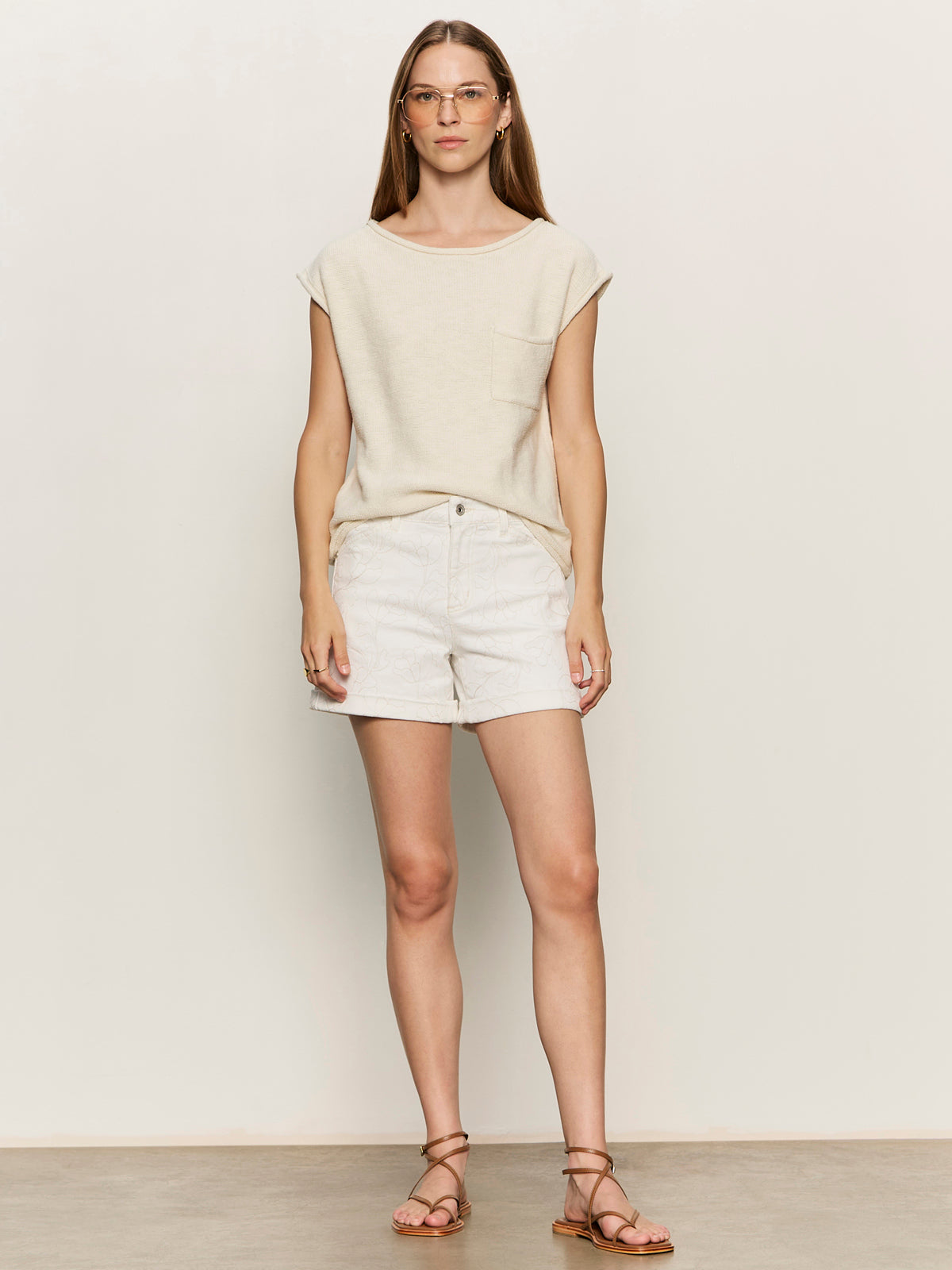 Impact Denim Short Chalk - Image 5