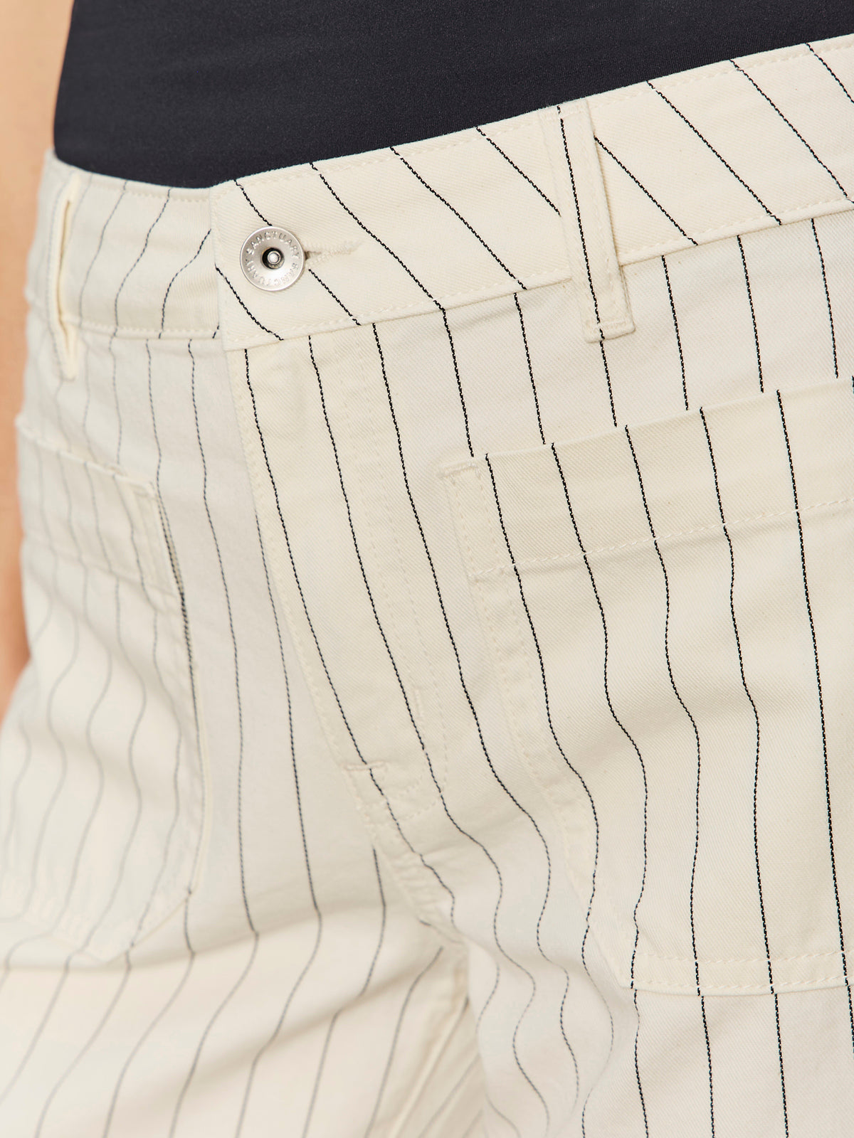 The Marine Jean Bleached White Pinstripe - Image 4
