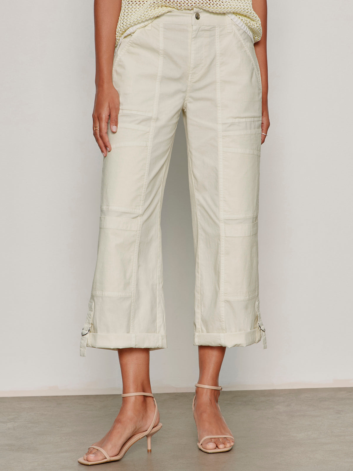 Angels Cargo Pant Washed Lemon