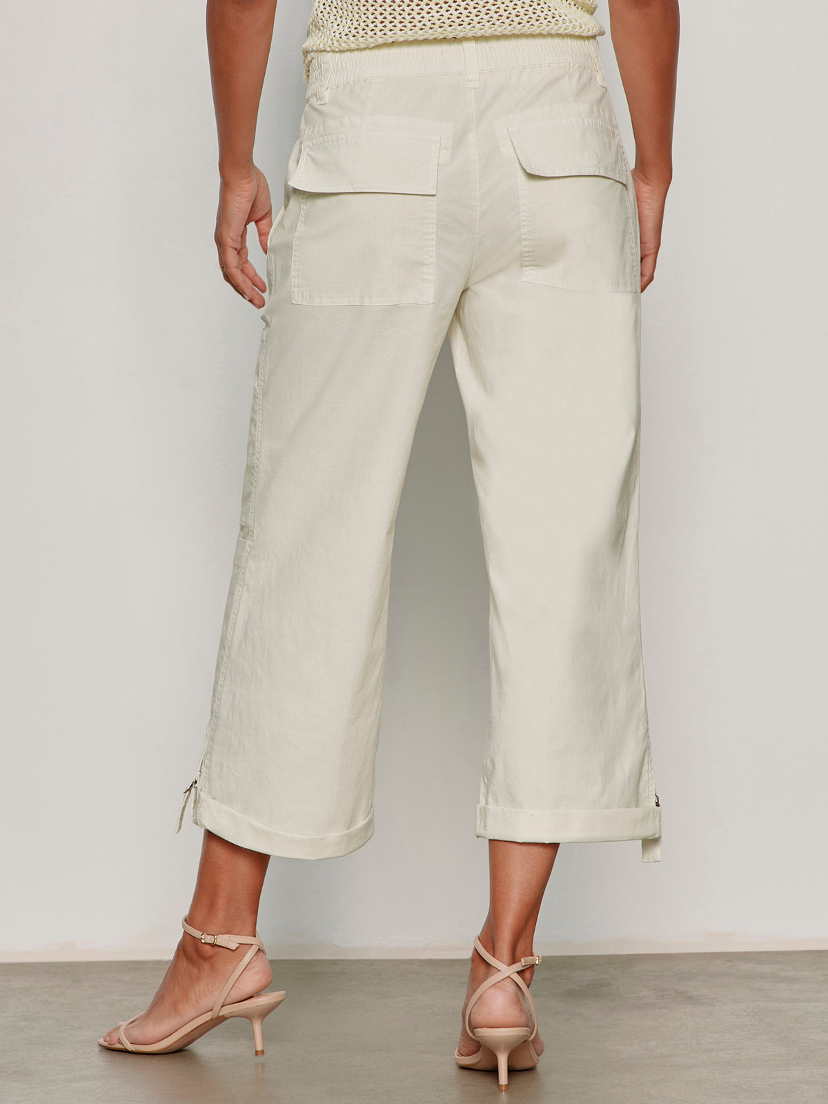 Angels Cargo Pant Washed Lemon - Image 2