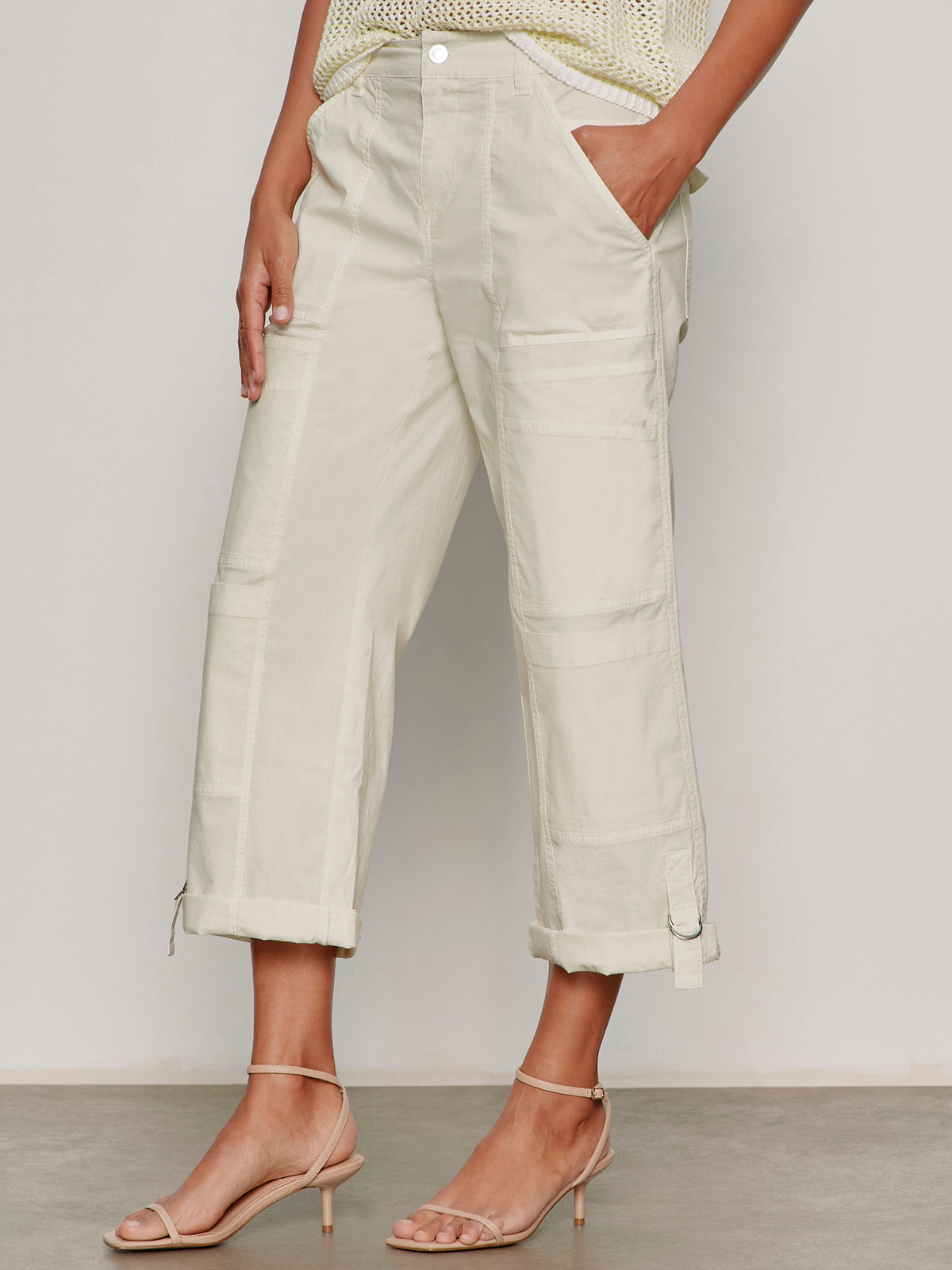 Angels Cargo Pant Washed Lemon - Image 3