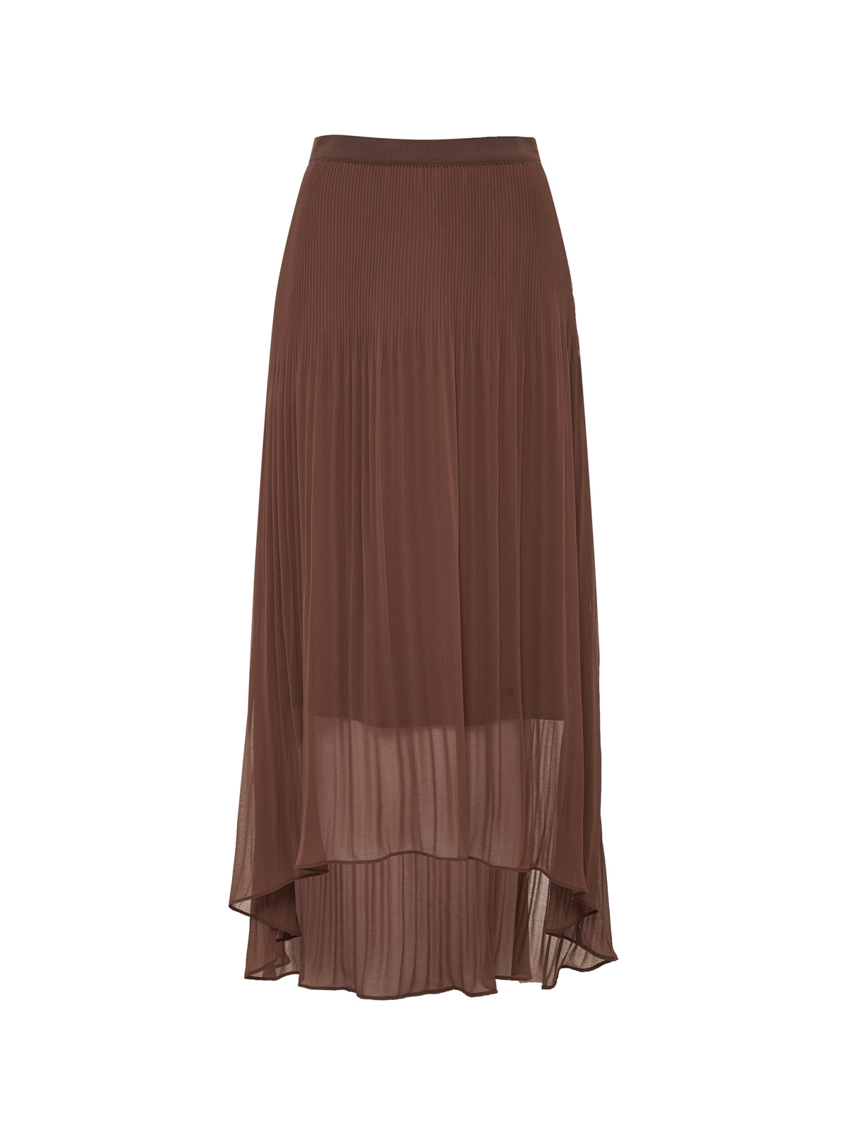 Meant To Be Pleated Midi Skirt Mud Bath - Image 6