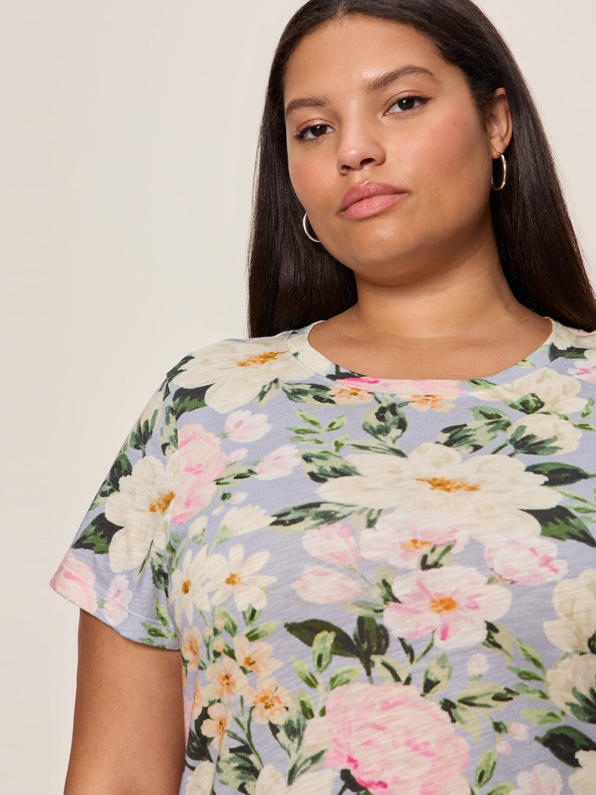 The Perfect Tee Spring Floral Extended Sizing - Image 5