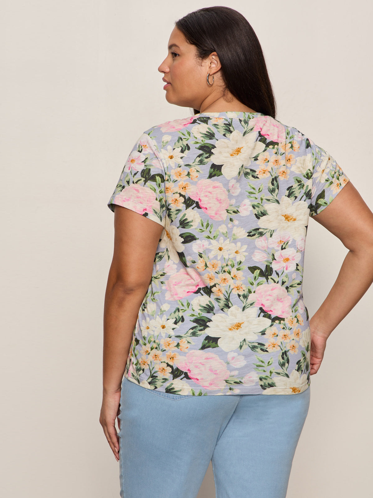 The Perfect Tee Spring Floral Extended Sizing - Image 2