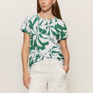 The Perfect Tee Green Inked Impressions
