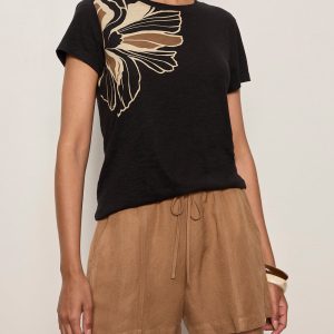 The Perfect Tee Lotus Placement Petite Sizing