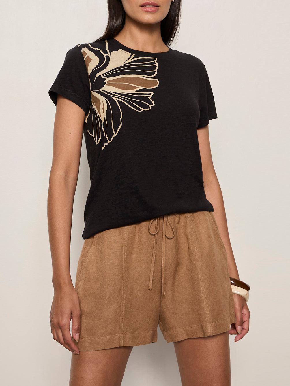 The Perfect Tee Lotus Placement Petite Sizing