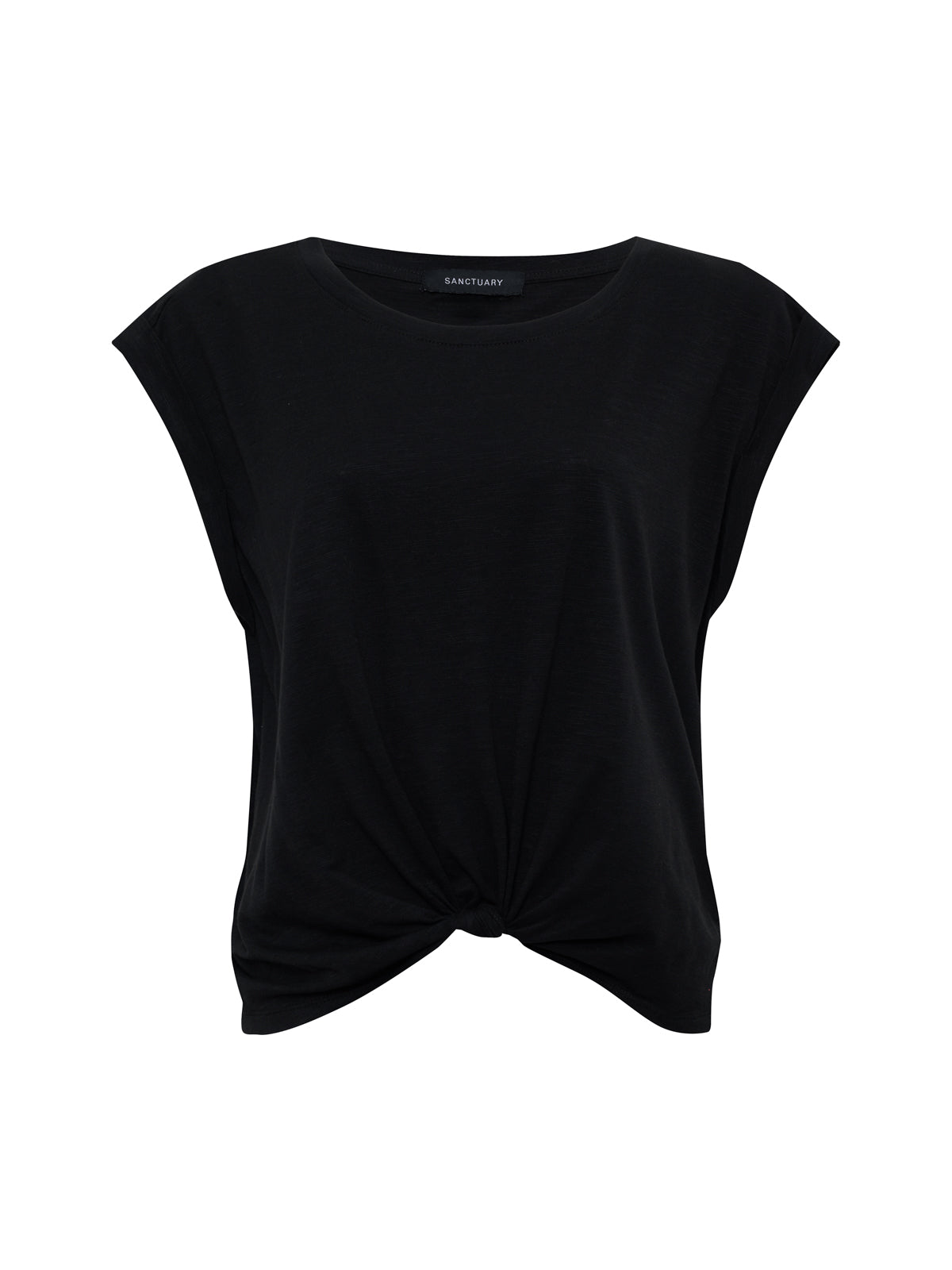 Knotted Muscle Tee Black - Image 6