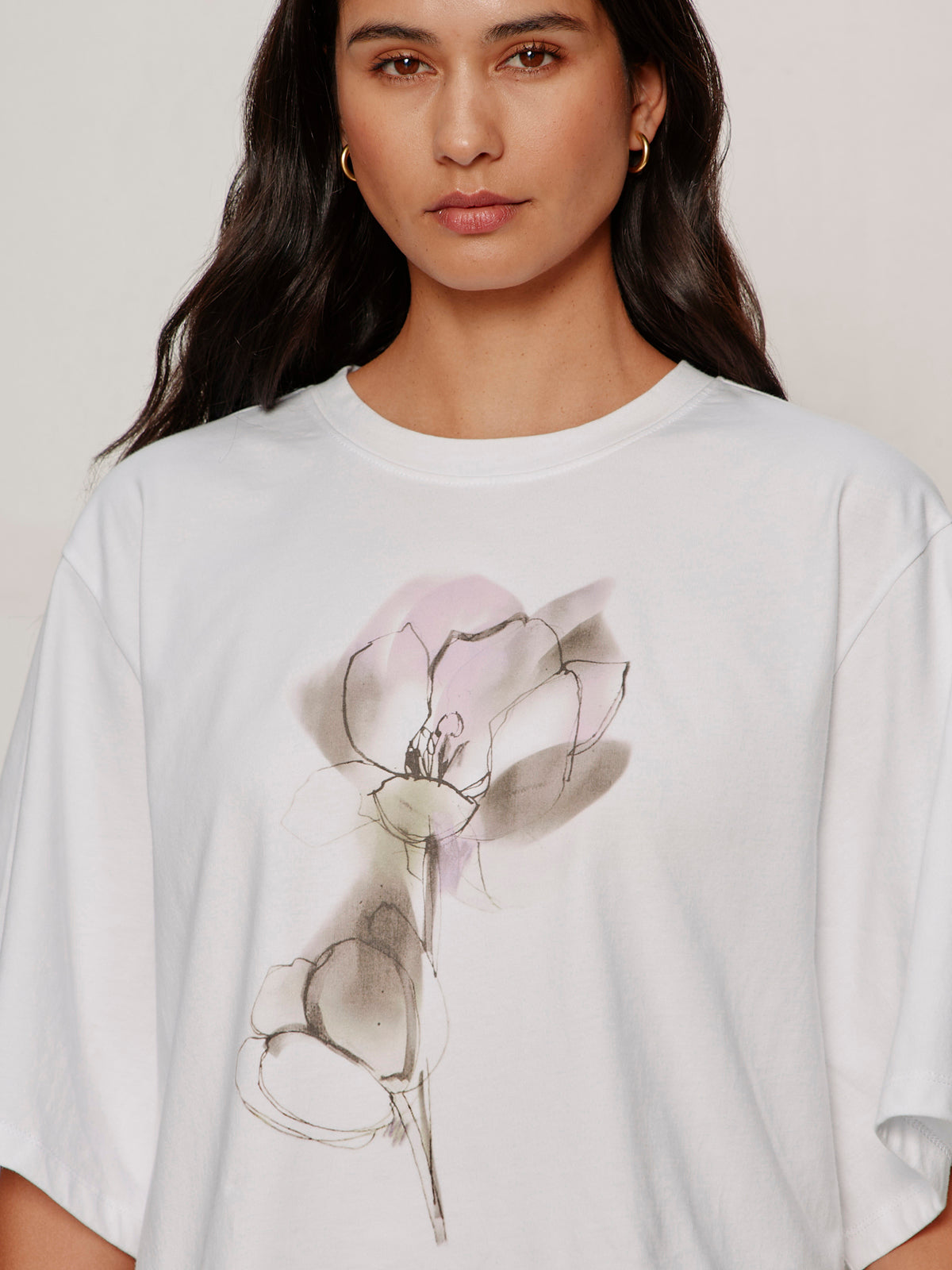 Belle Artist Tee Wildline Blooms - Image 4