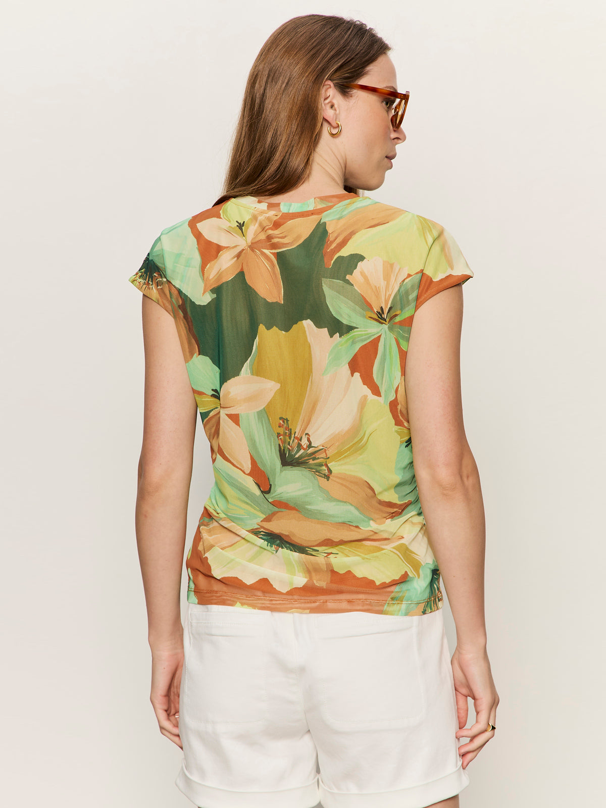 Ruched Muscle Tank Green House - Image 2
