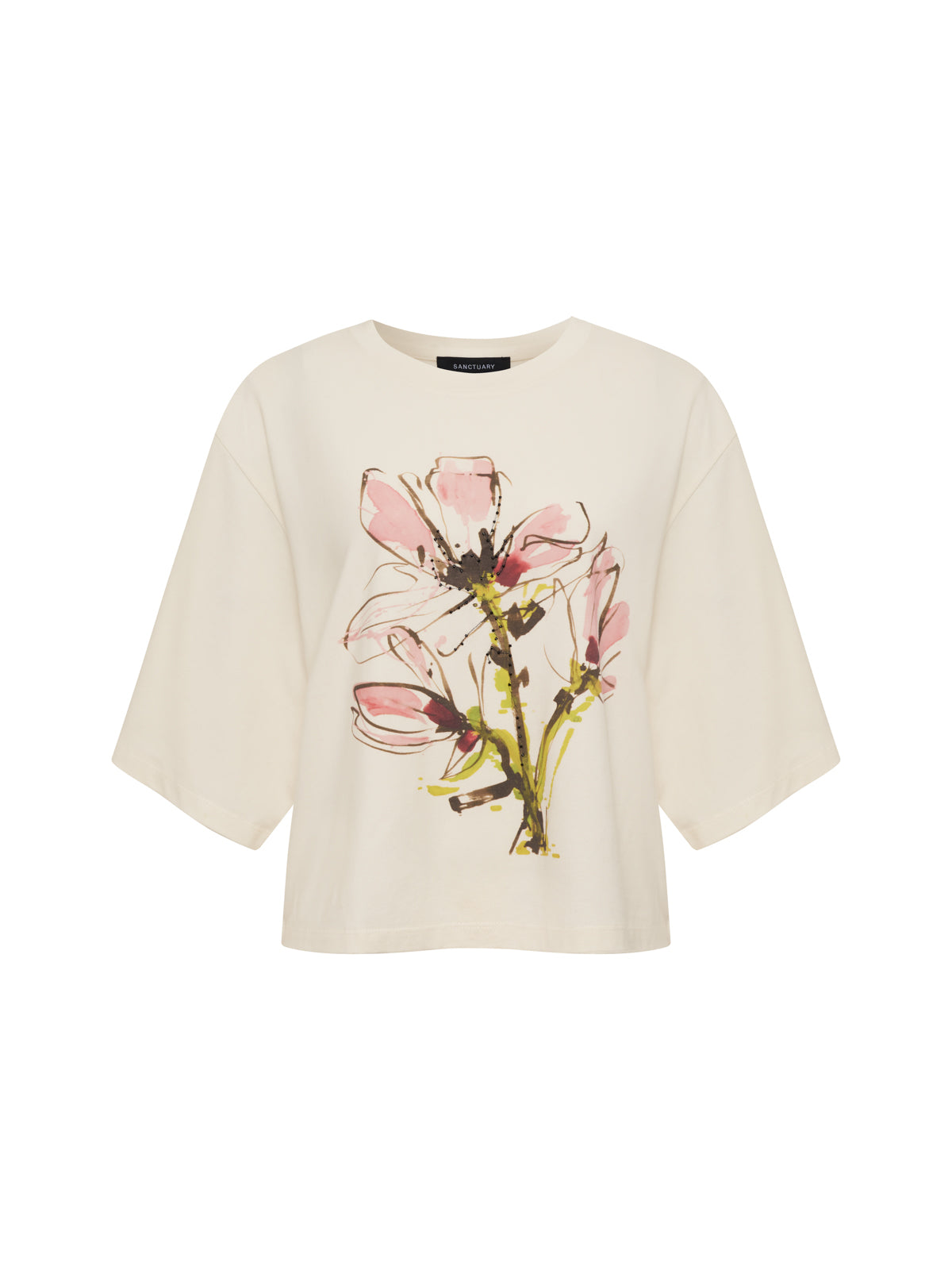 Belle Artist Tee Fleur Extended Sizing - Image 6