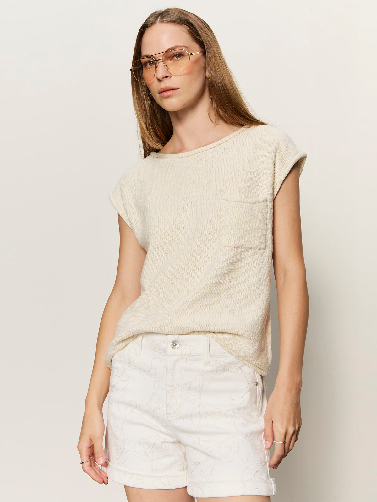 Easy Sweater Tee Collagen