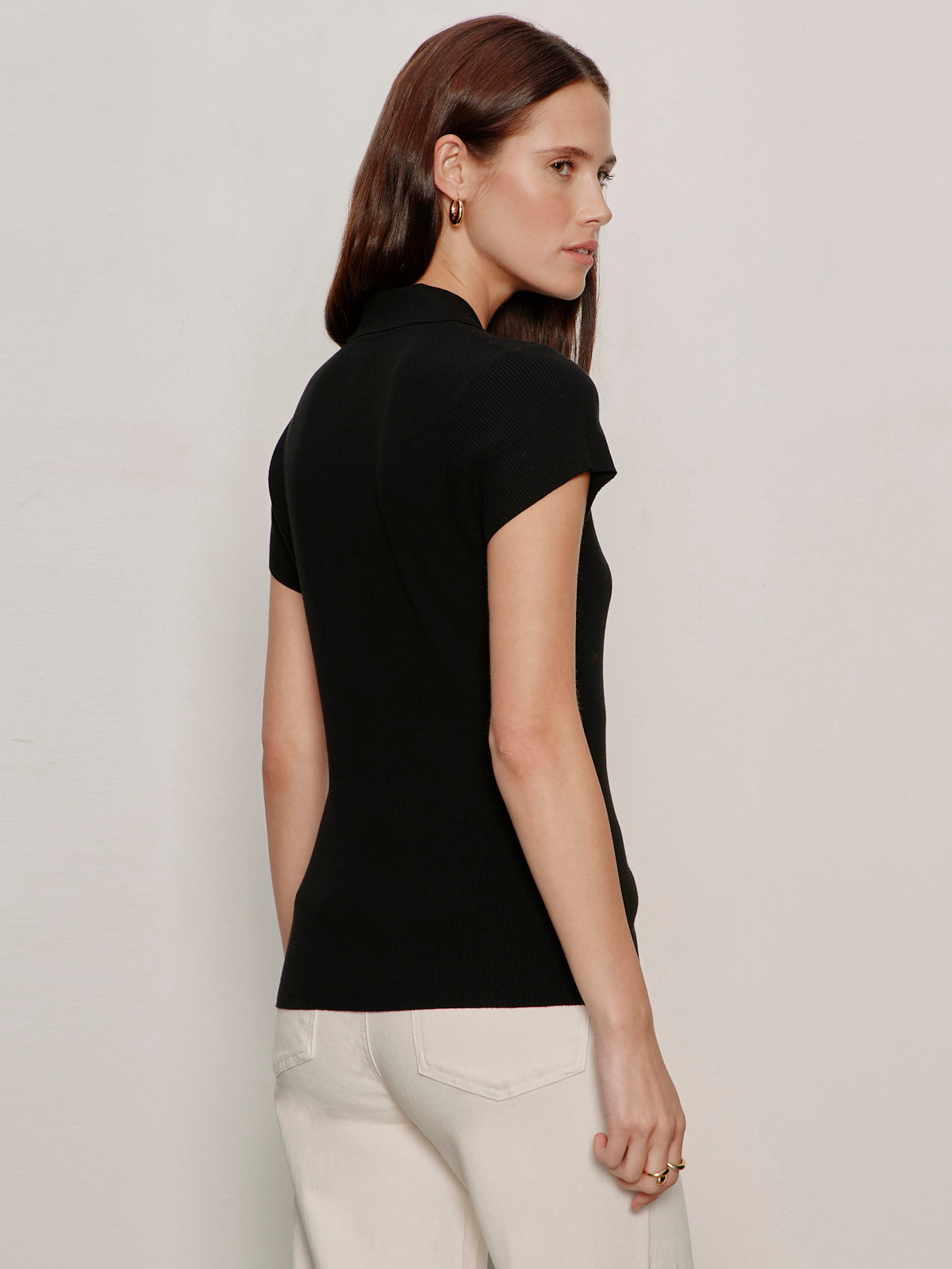 Lover Girl Ribbed Sweater Black - Image 2