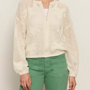 Daily Escape Flower Pop Bomber Collagen Petite Sizing