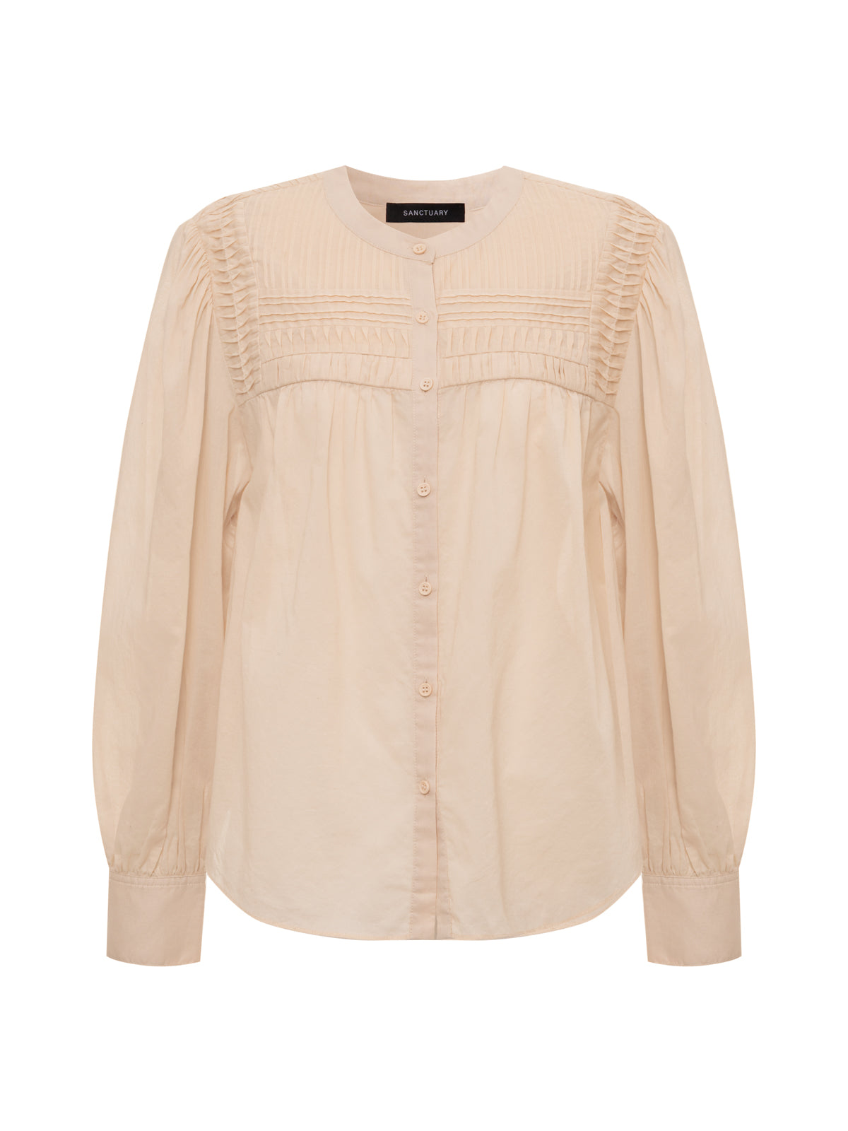Giving The Most Pintuck Shirt Rich Collagen - Image 5