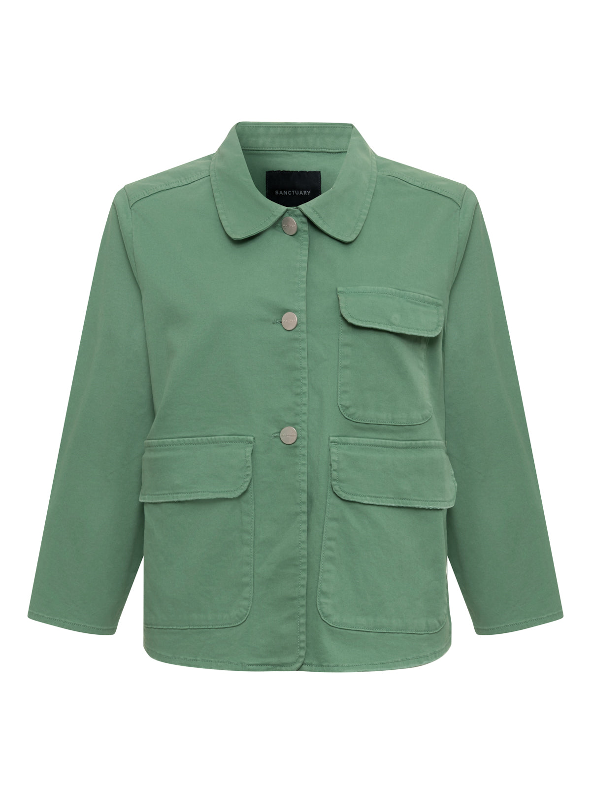 Crop Chore Jacket Green Juice - Image 6