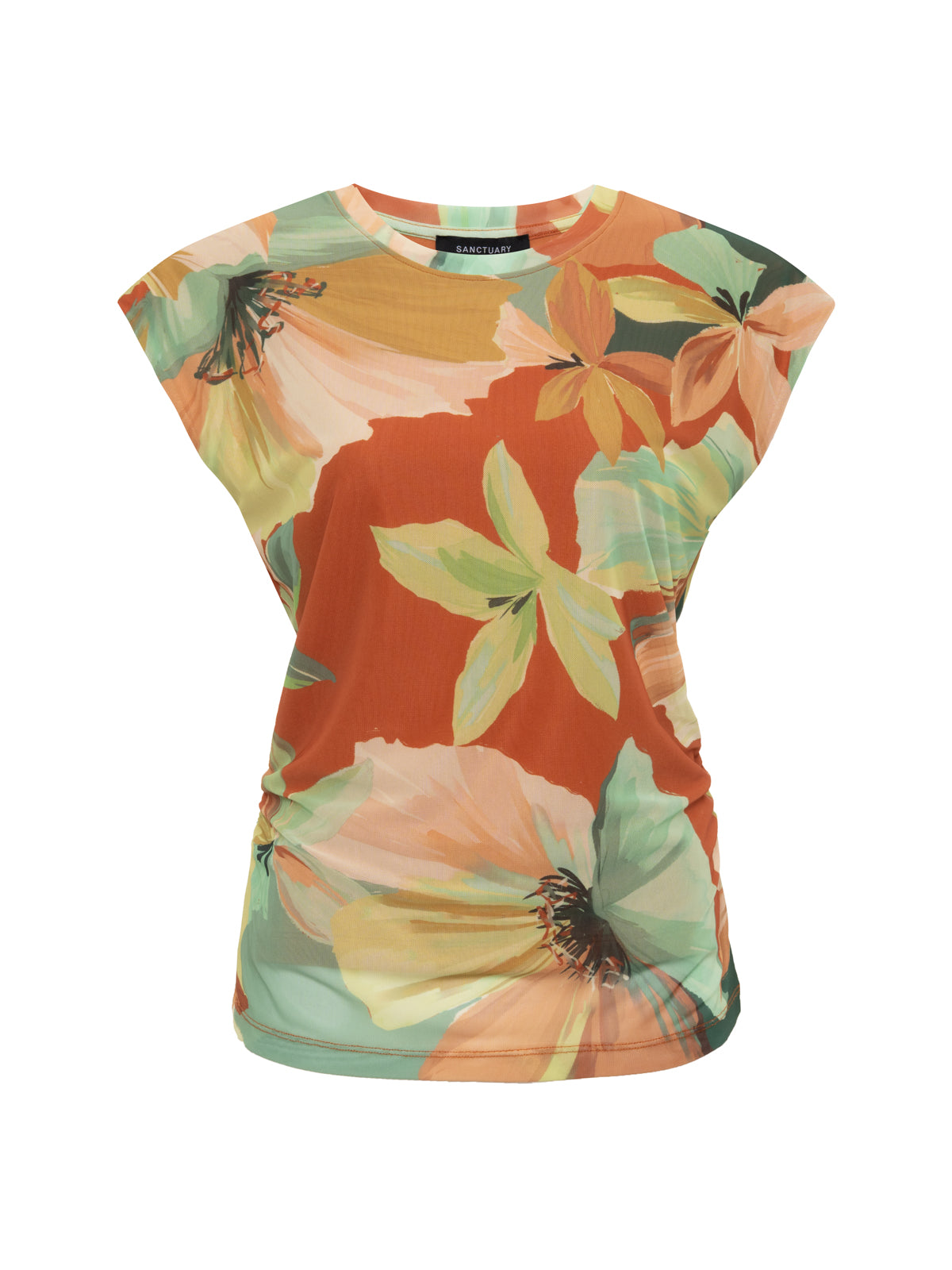 Ruched Muscle Tank Green House - Image 6