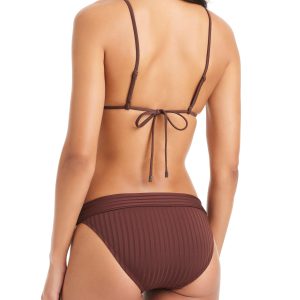 Banded Hipster Bikini Bottom Espresso