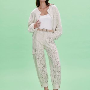 Soft Volume Lace Pant Collagen