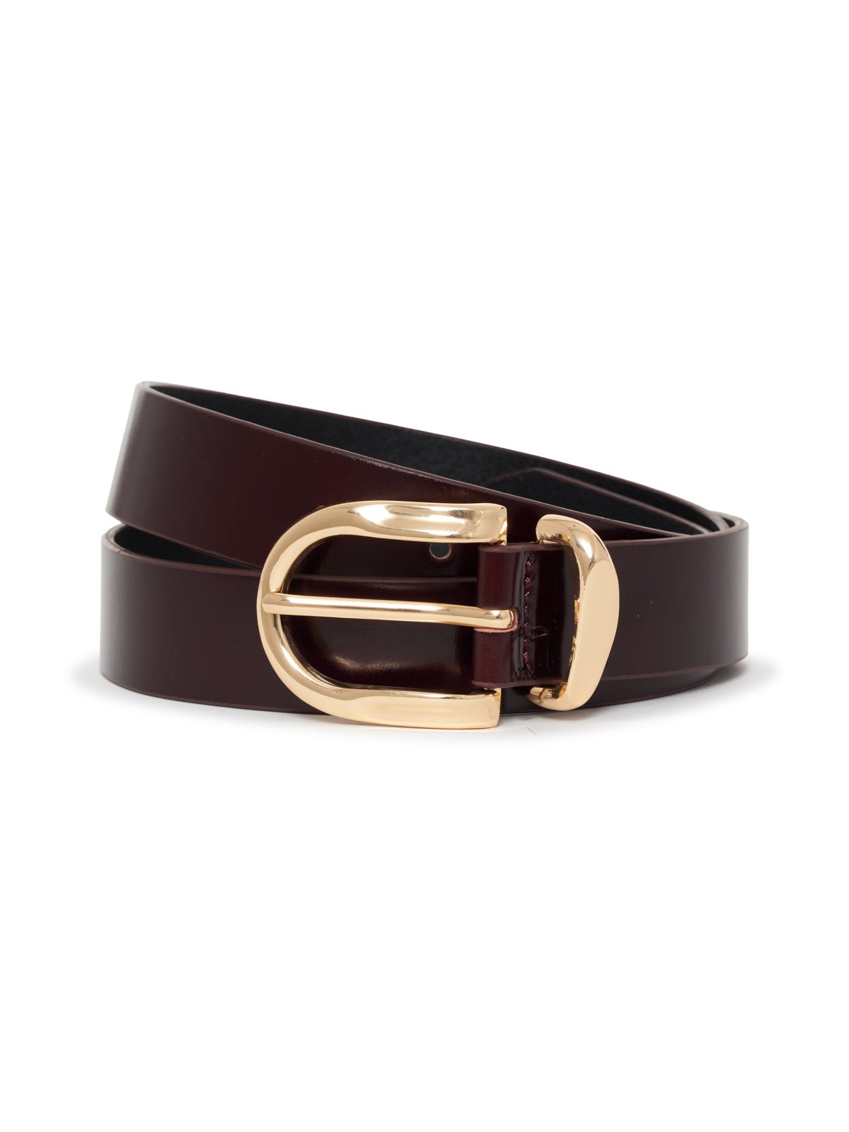 All Day Belt Dark Crimson