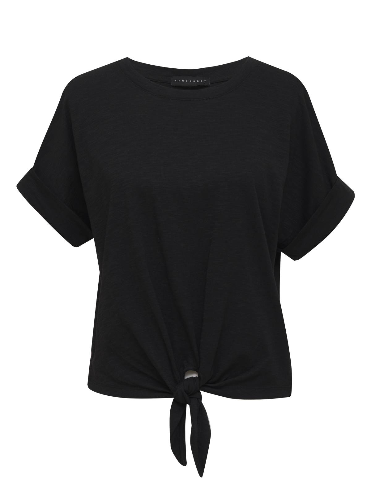 All Day Tie Tee Black - Image 8