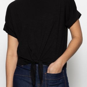 All Day Tie Tee Black