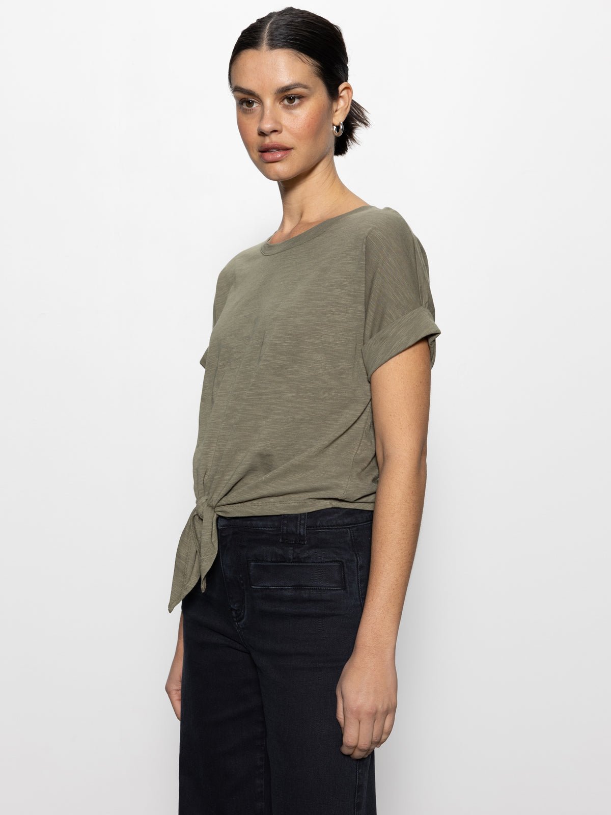 All Day Tie Tee Trail Green - Image 3
