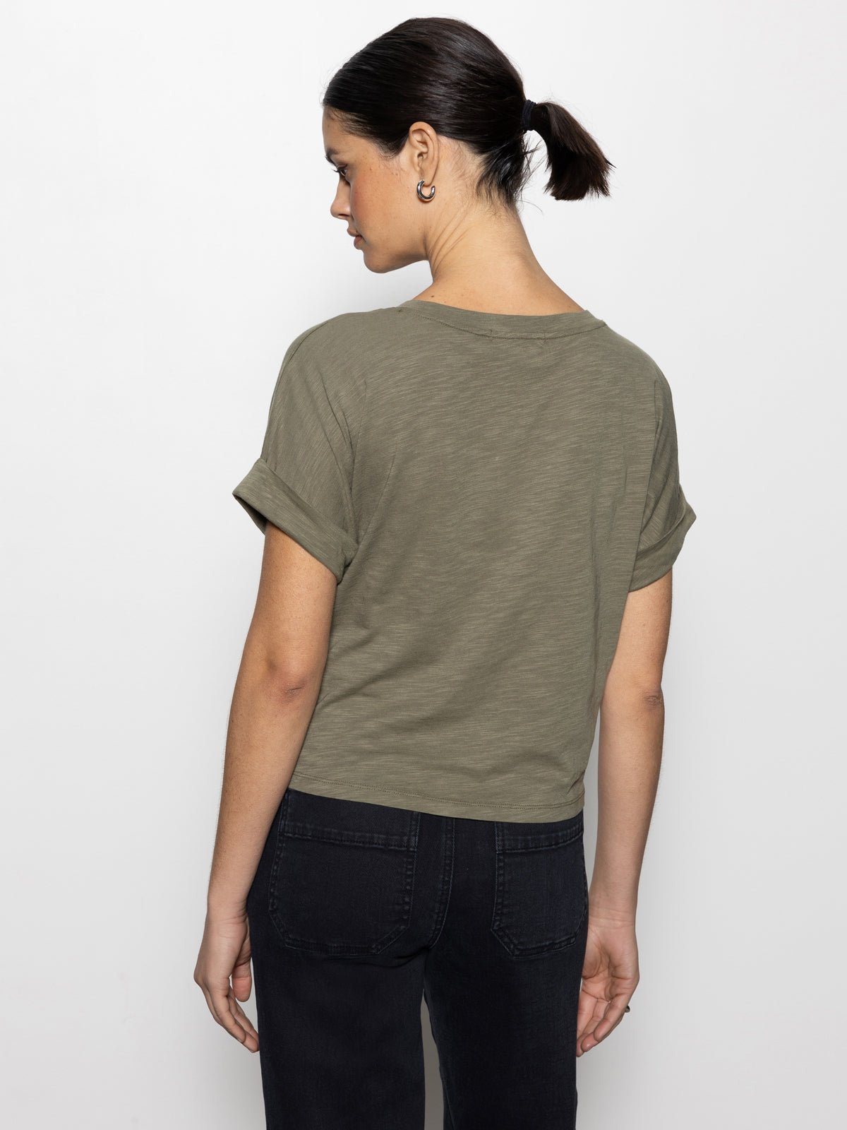 All Day Tie Tee Trail Green - Image 2