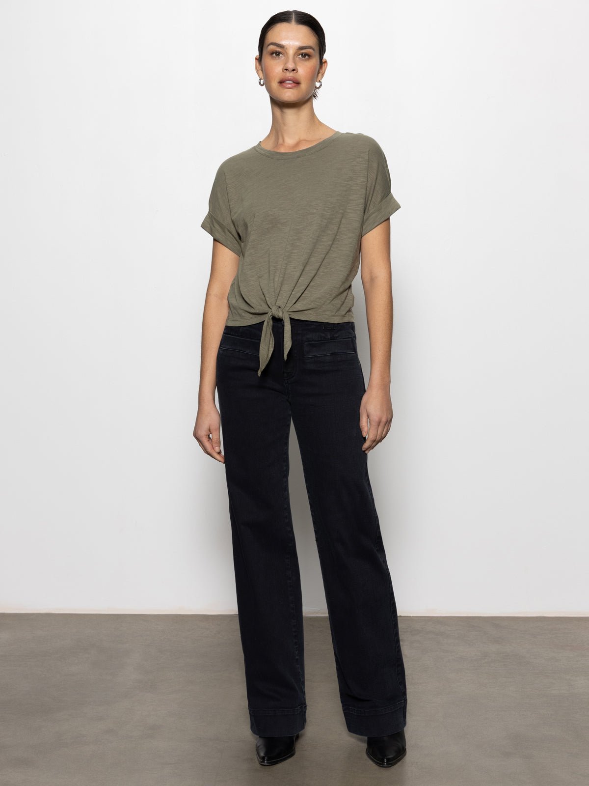 All Day Tie Tee Trail Green - Image 4