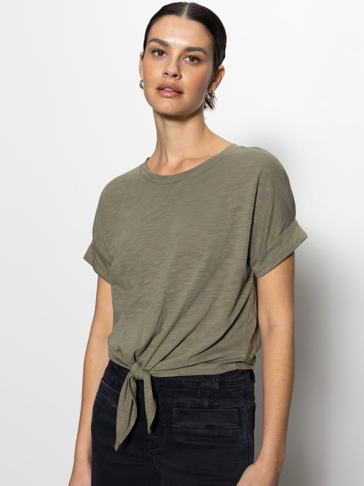 All Day Tie Tee Trail Green - Image 6