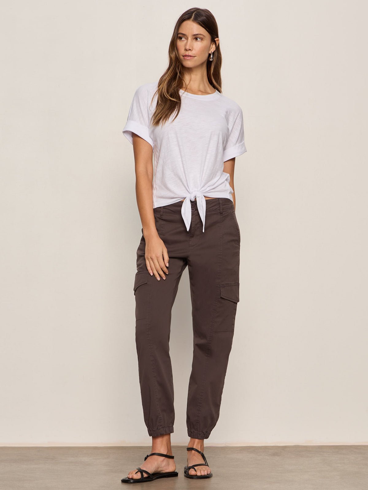 All Day Tie Tee White - Image 4