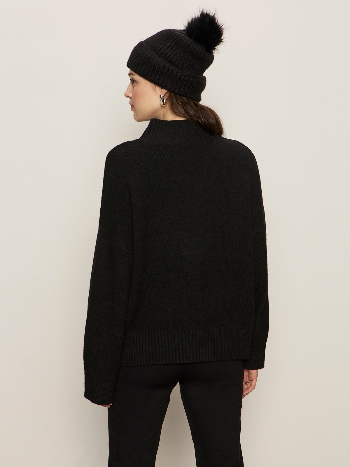 Apres Ski Sweater Black/Mars Red - Image 3