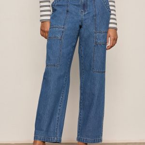 Boyfriend Utility Jean High Noon