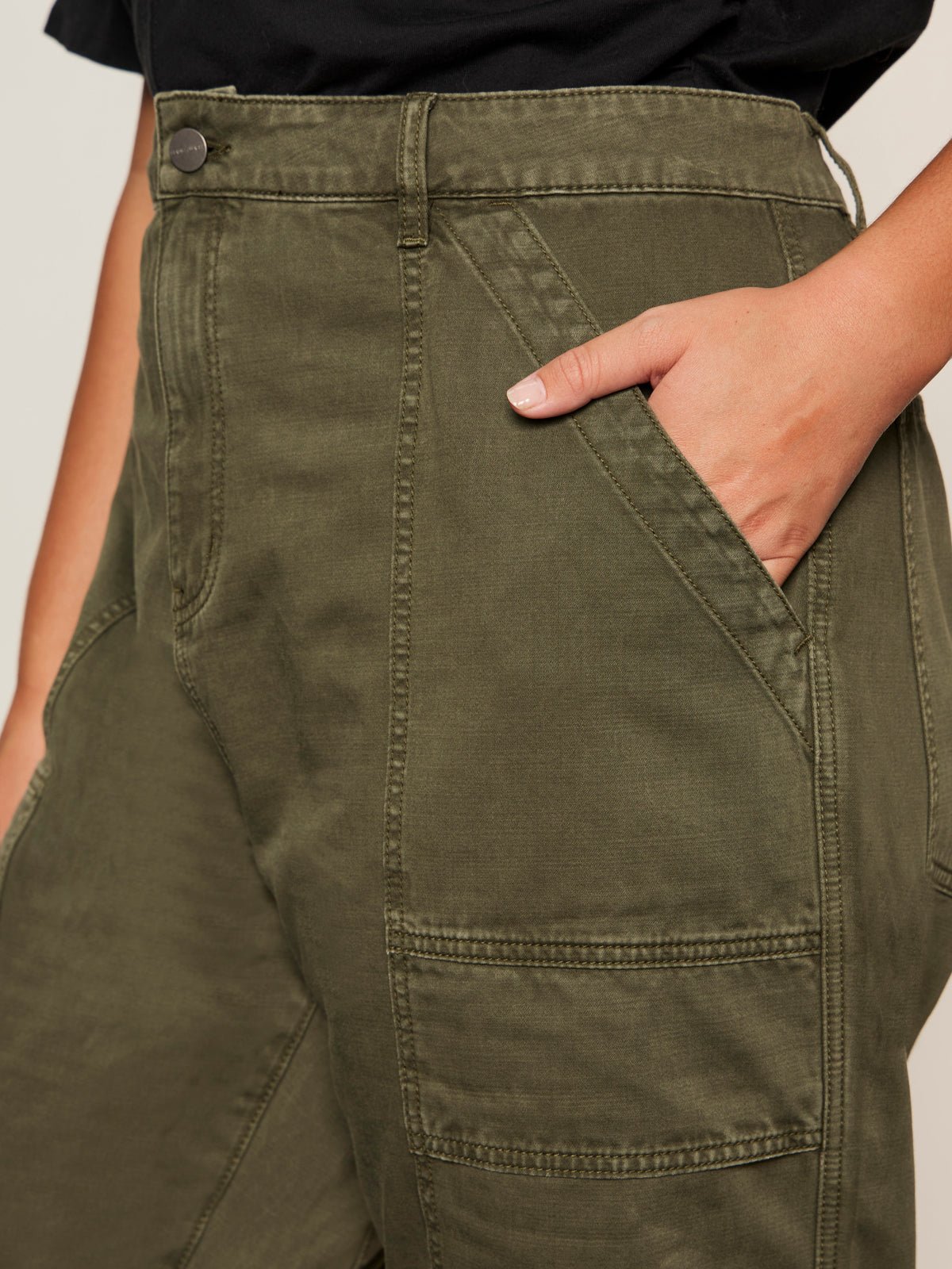 Boyfriend Utility Pant Kalamata Extended Sizing - Image 4
