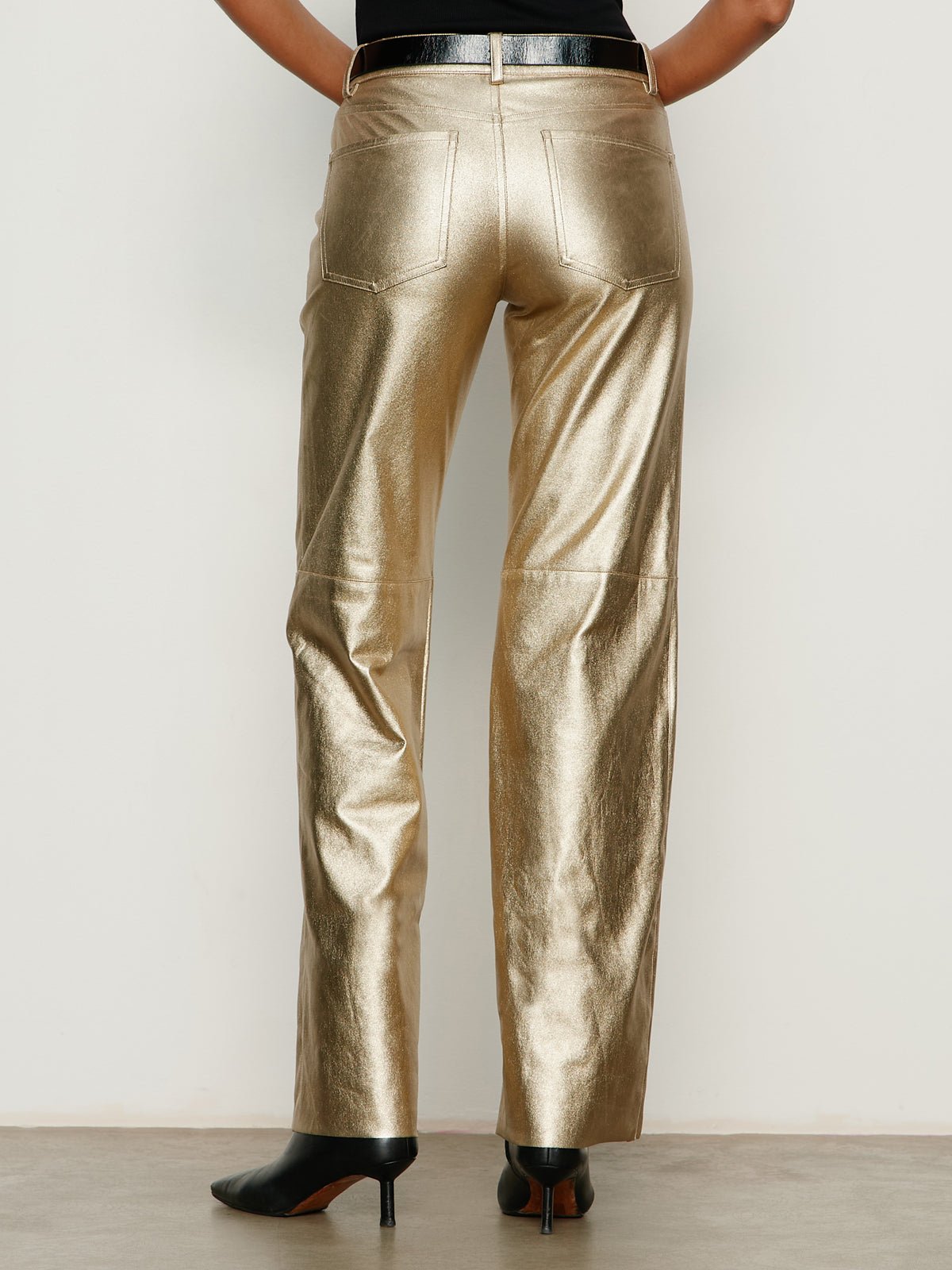Cadence Relaxed Straight Pant Platinum - Image 2