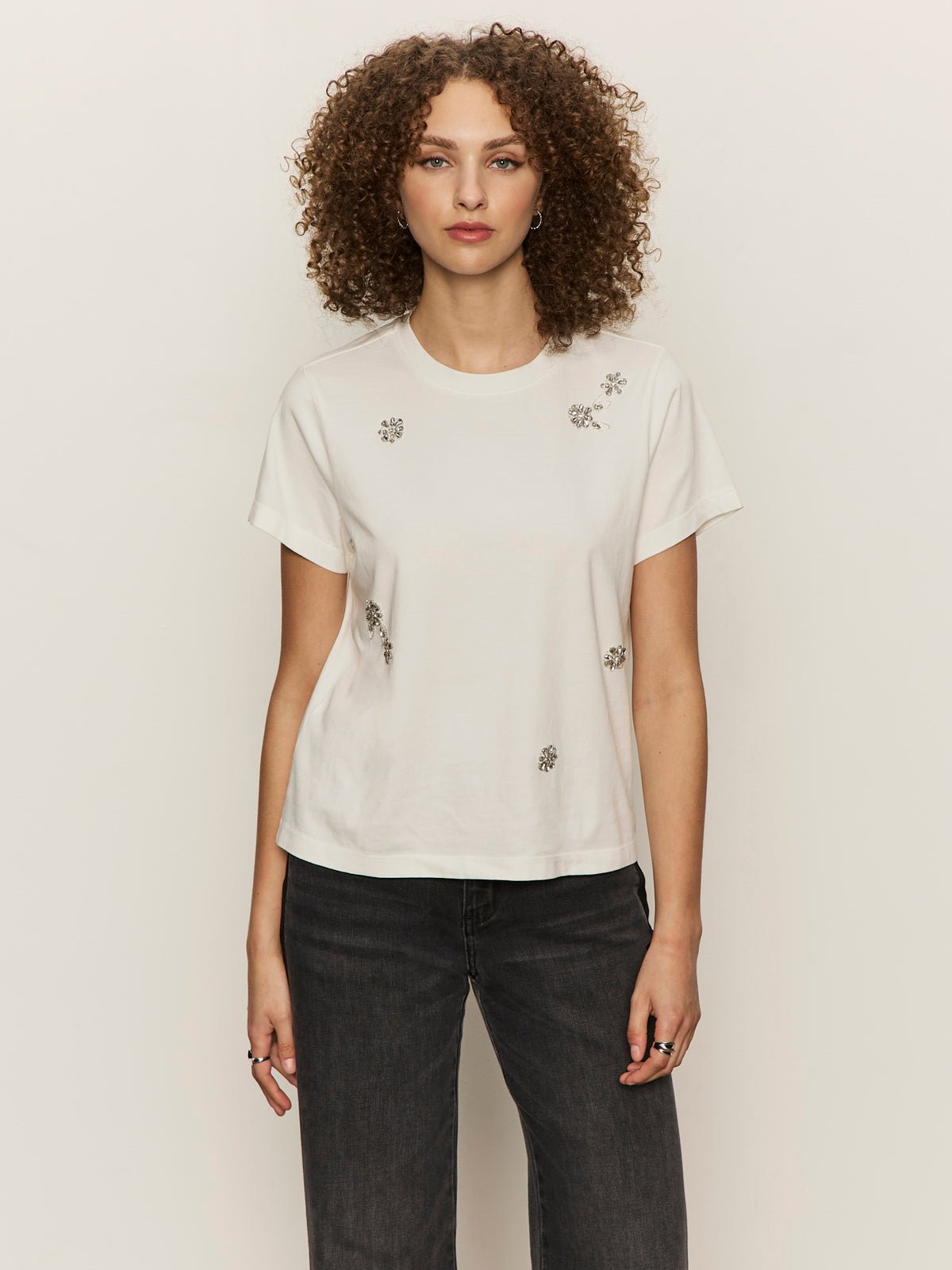 Embellished Tee White - Image 2
