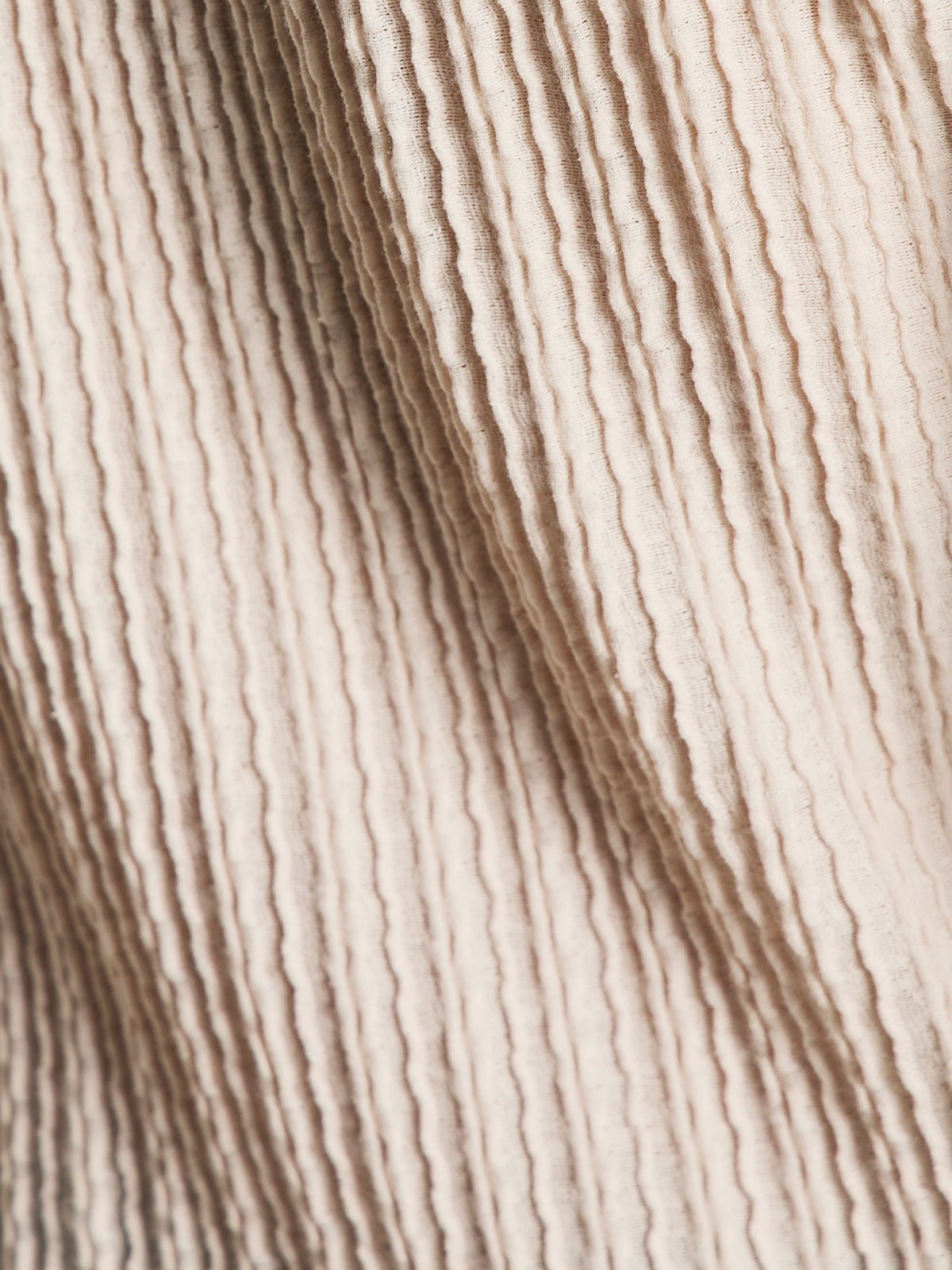 Long Sleeve Boatneck Textured Top Pink Milk - Image 6