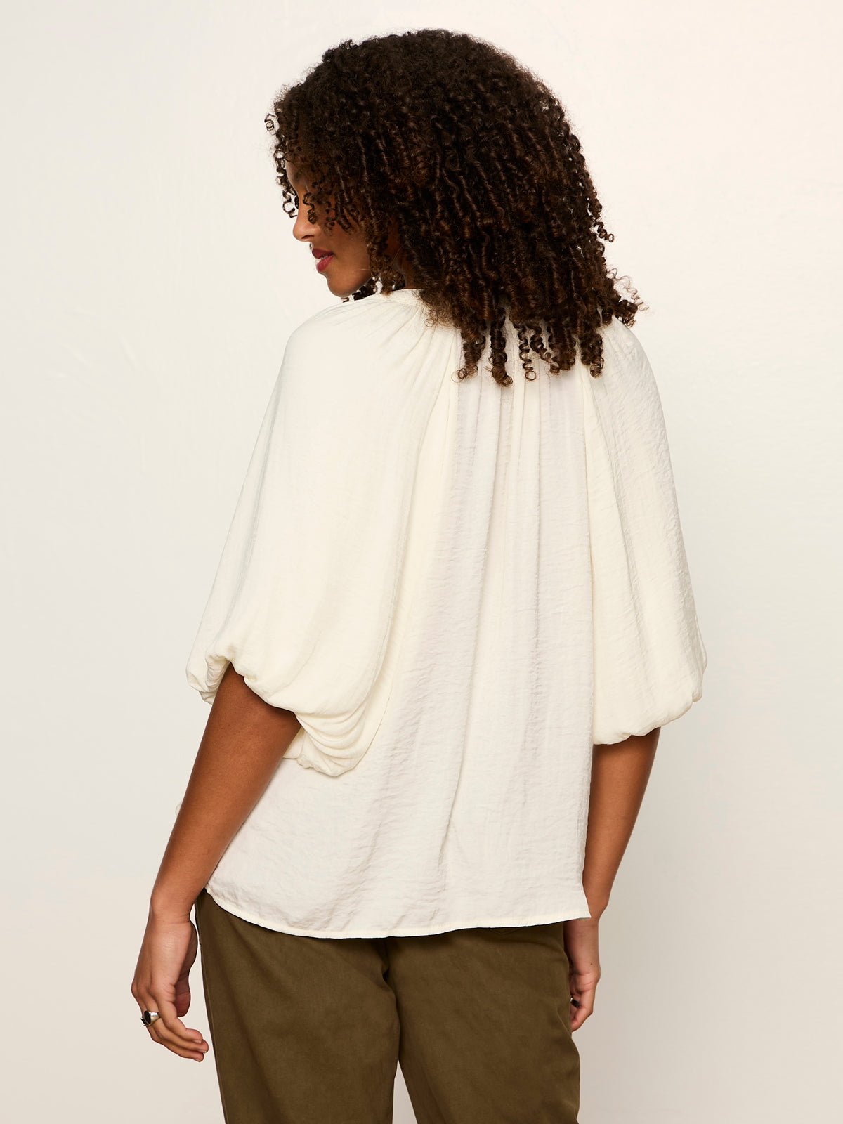 Plenty Of Love Bubble Blouse Collagen - Image 2