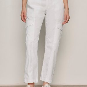 Rebel Straight Crop Pant Chalk